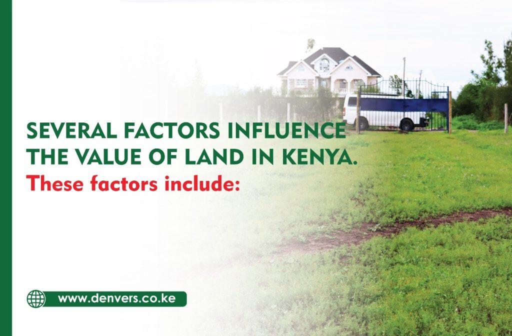 factors influencing the value of land in kenya