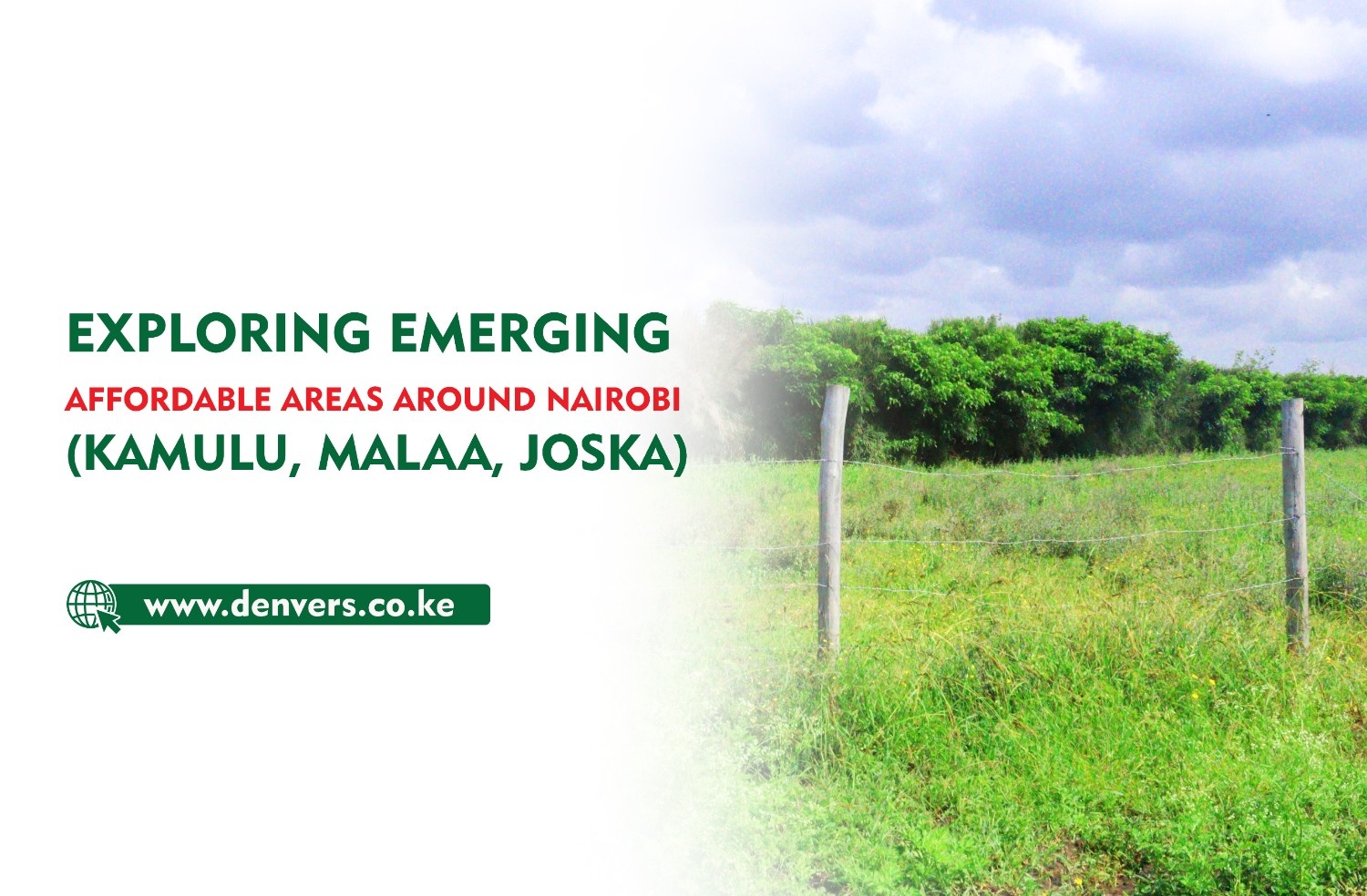 Affordable Areas Around Nairobi