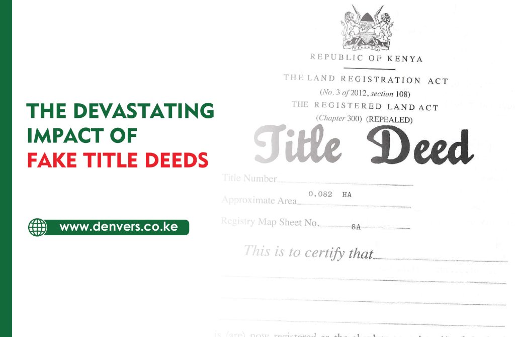 The Devastating Impact of Fake Title Deeds in Kenya
