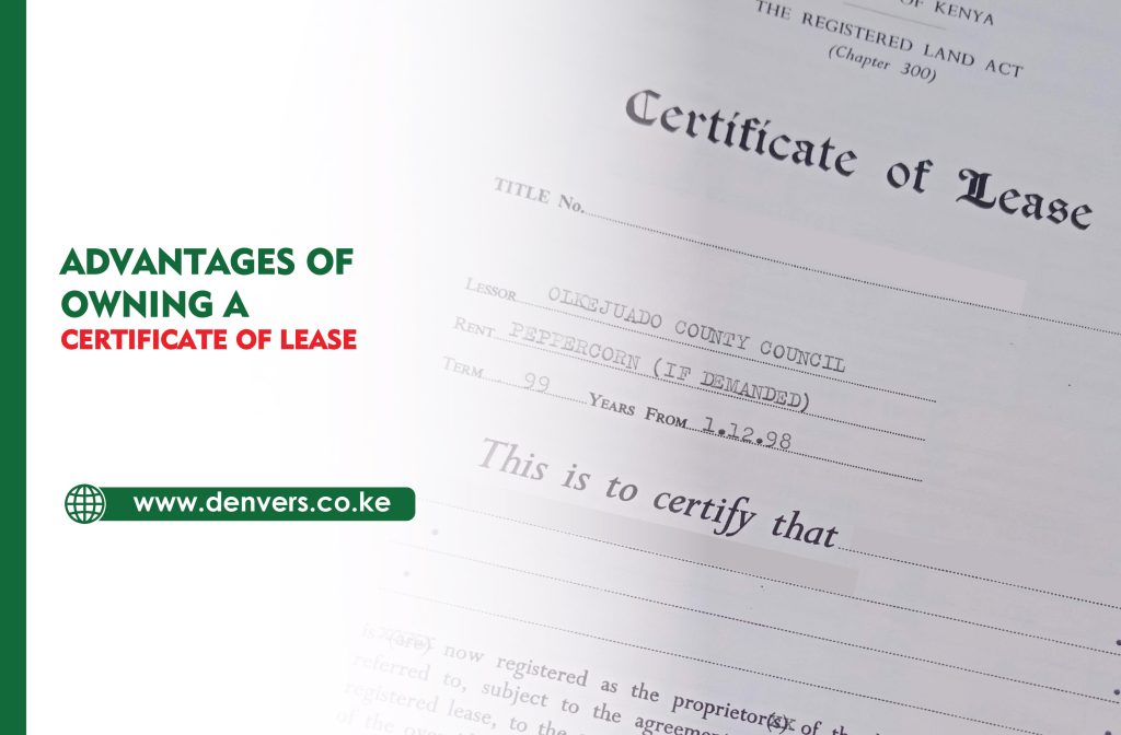 Advantages of Owning a Certificate of Lease