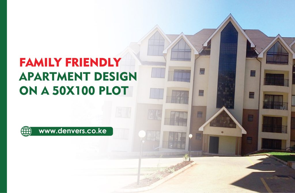 familyfriendly apartment design on a 50x100 plot