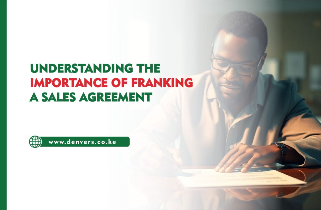 Understanding the Importance of Franking a Sales Agreement