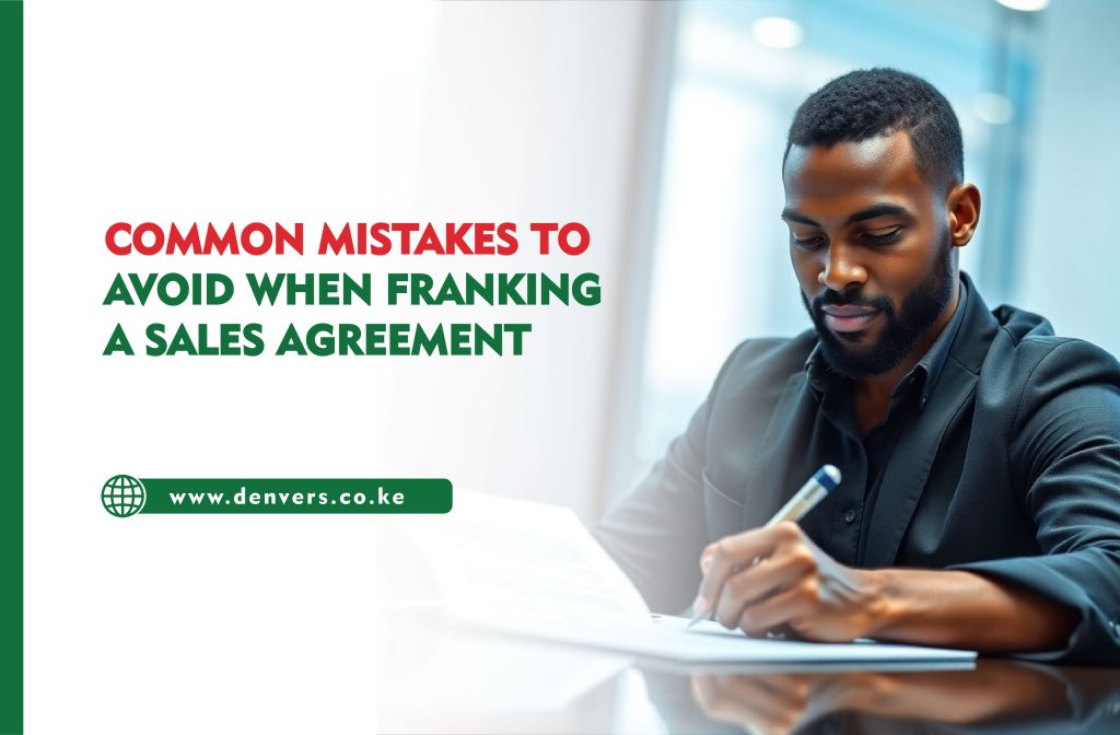Understanding the Importance of Franking a Sales Agreement